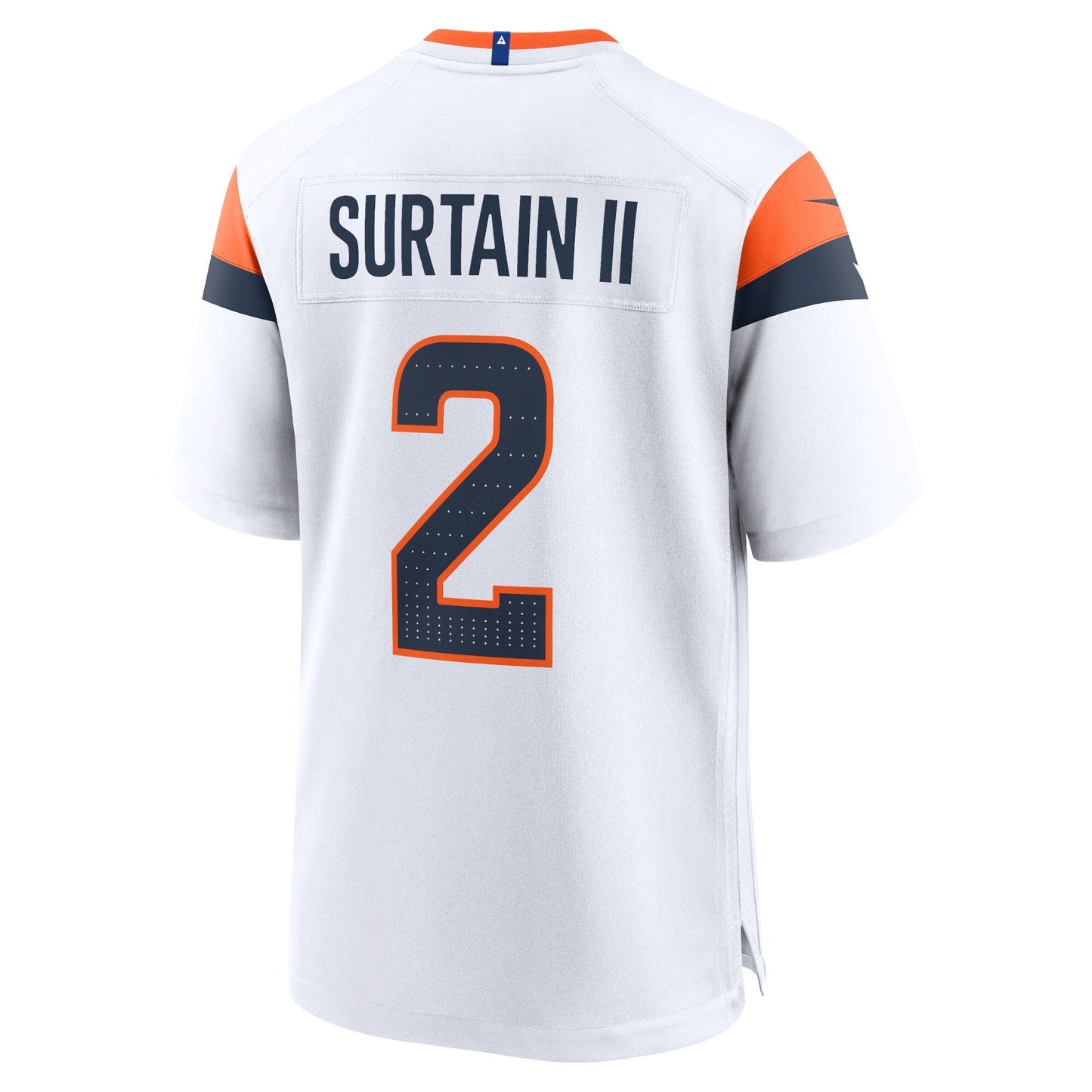 Patrick Surtain II Denver Broncos Nike Mile High Collection Game Jersey - White