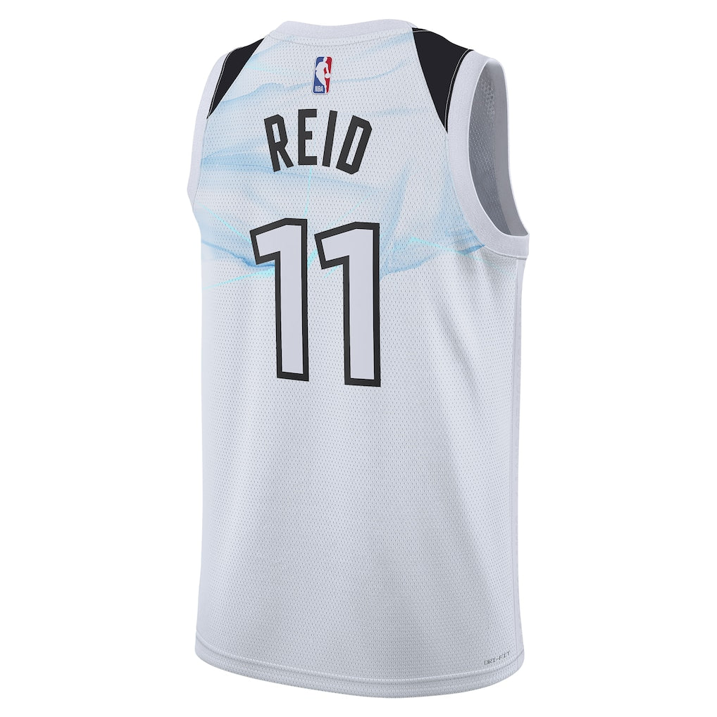 Unisex Minnesota Timberwolves Naz Reid White 2024/25 Swingman Jersey - City Edition