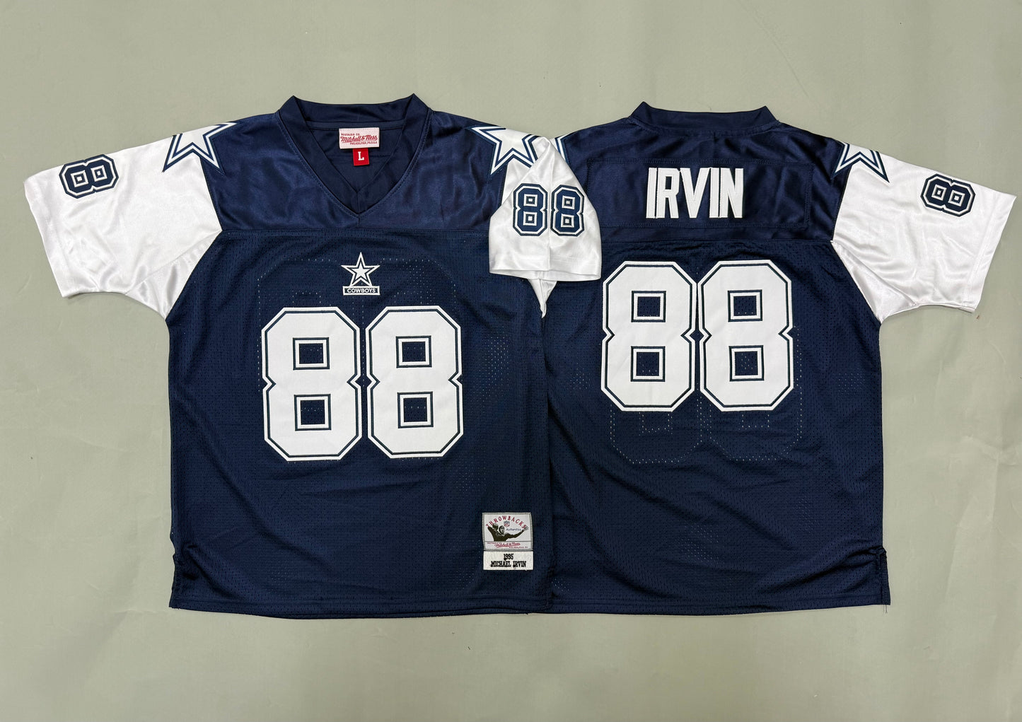 Youth Michael Irvin #88 Dallas Cowboys Navy Vintage Throwback Jersey