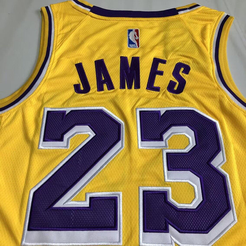 LeBron James Los Angeles Lakers Yellow 23 MN