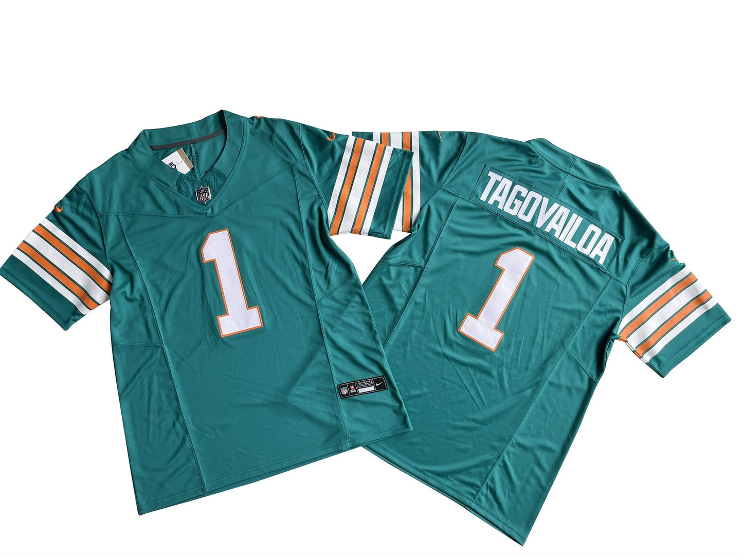Miami Dolphins 1# Tua Tagovailoa Vapor F.U.S.E. Limited Jersey