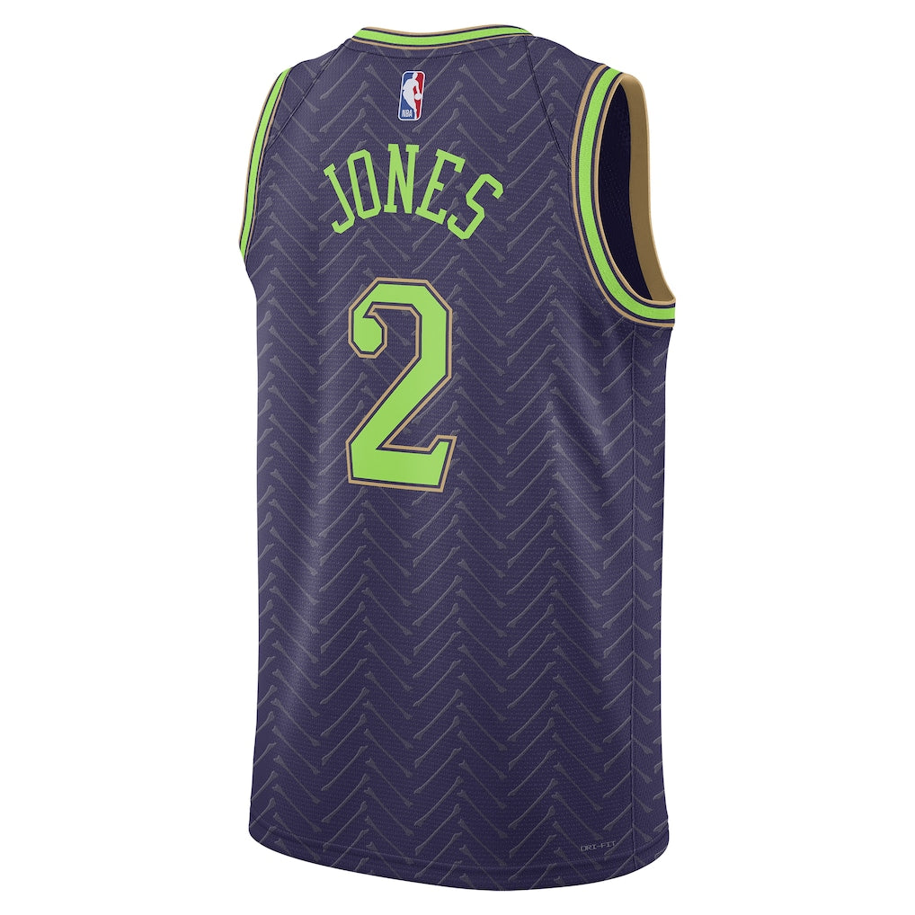 Unisex New Orleans Pelicans Herbert Jones Purple 2024/25 Swingman Jersey - City Edition