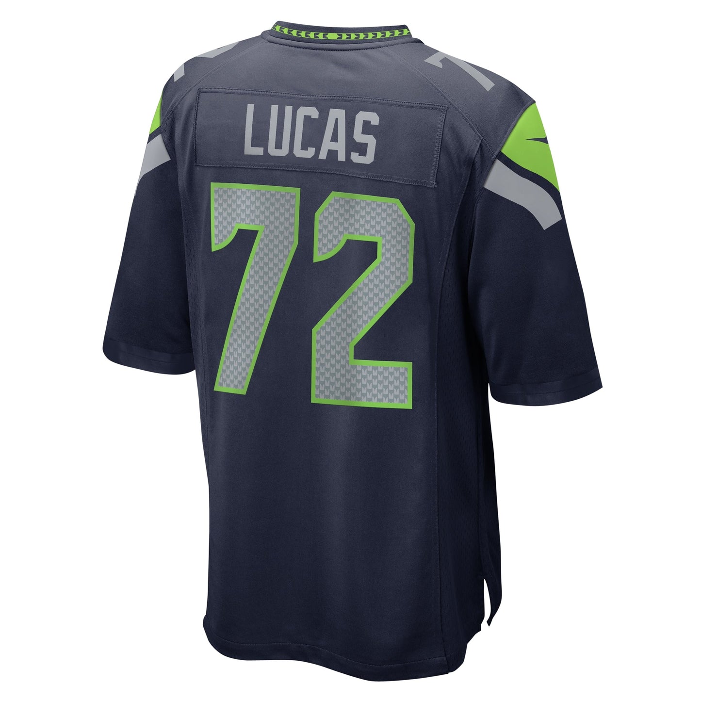 Abraham Lucas Seattle Seahawks Nike Game Jersey - College Navy