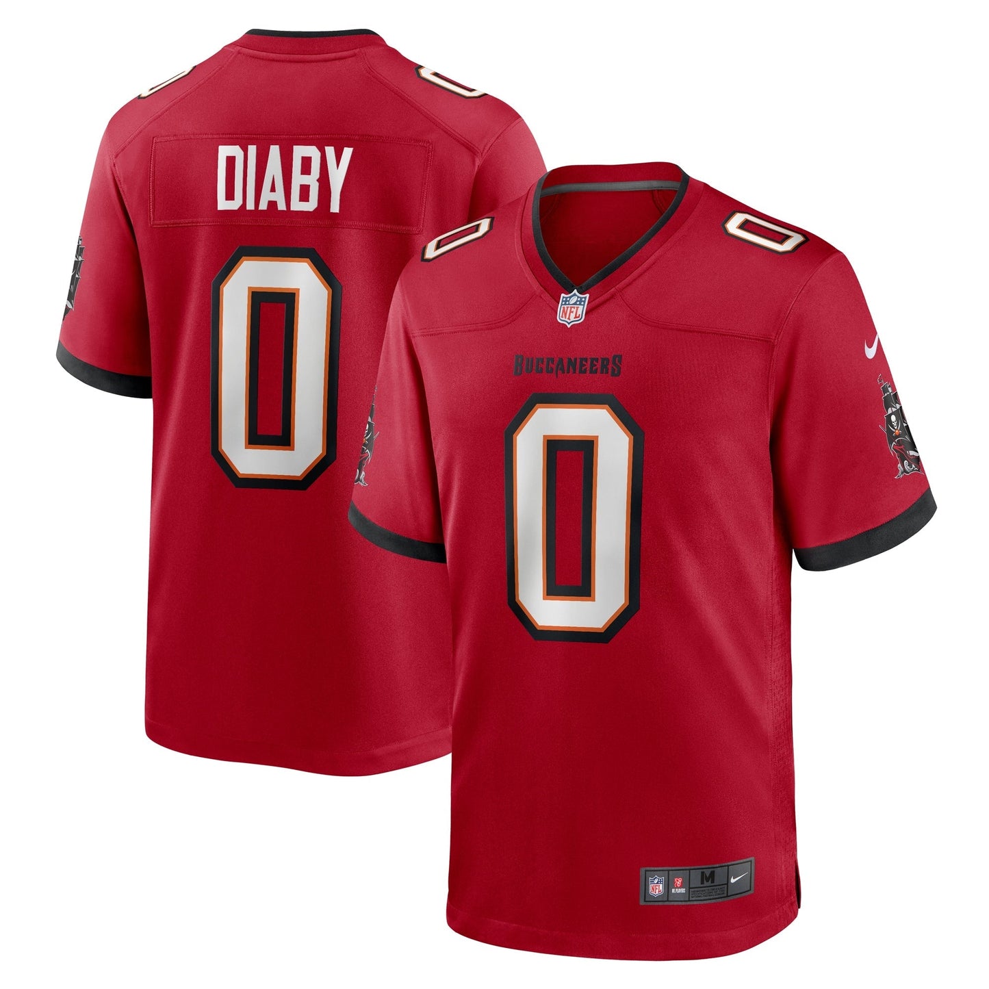 YaYa Diaby Tampa Bay Buccaneers Nike Game Jersey - Red