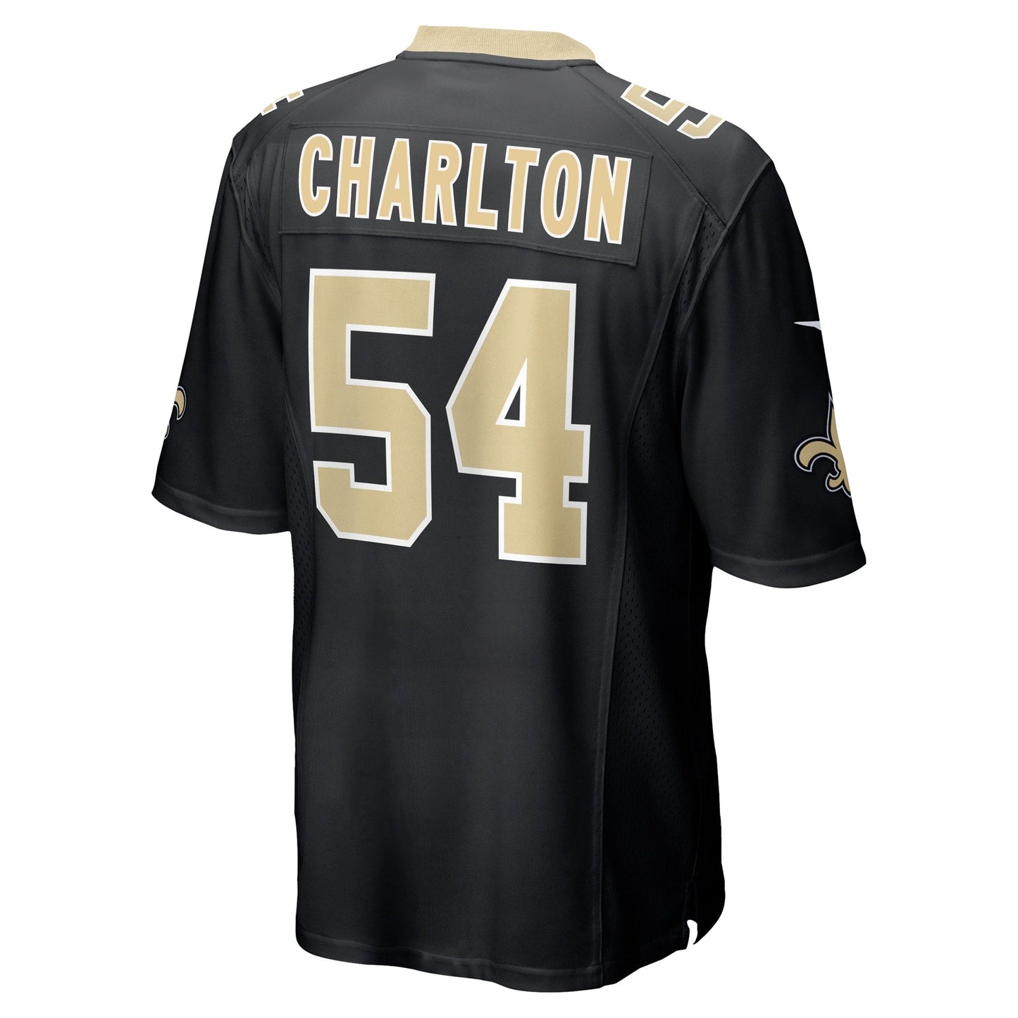 Taco Charlton New Orleans Saints Nike Game Jersey - Black
