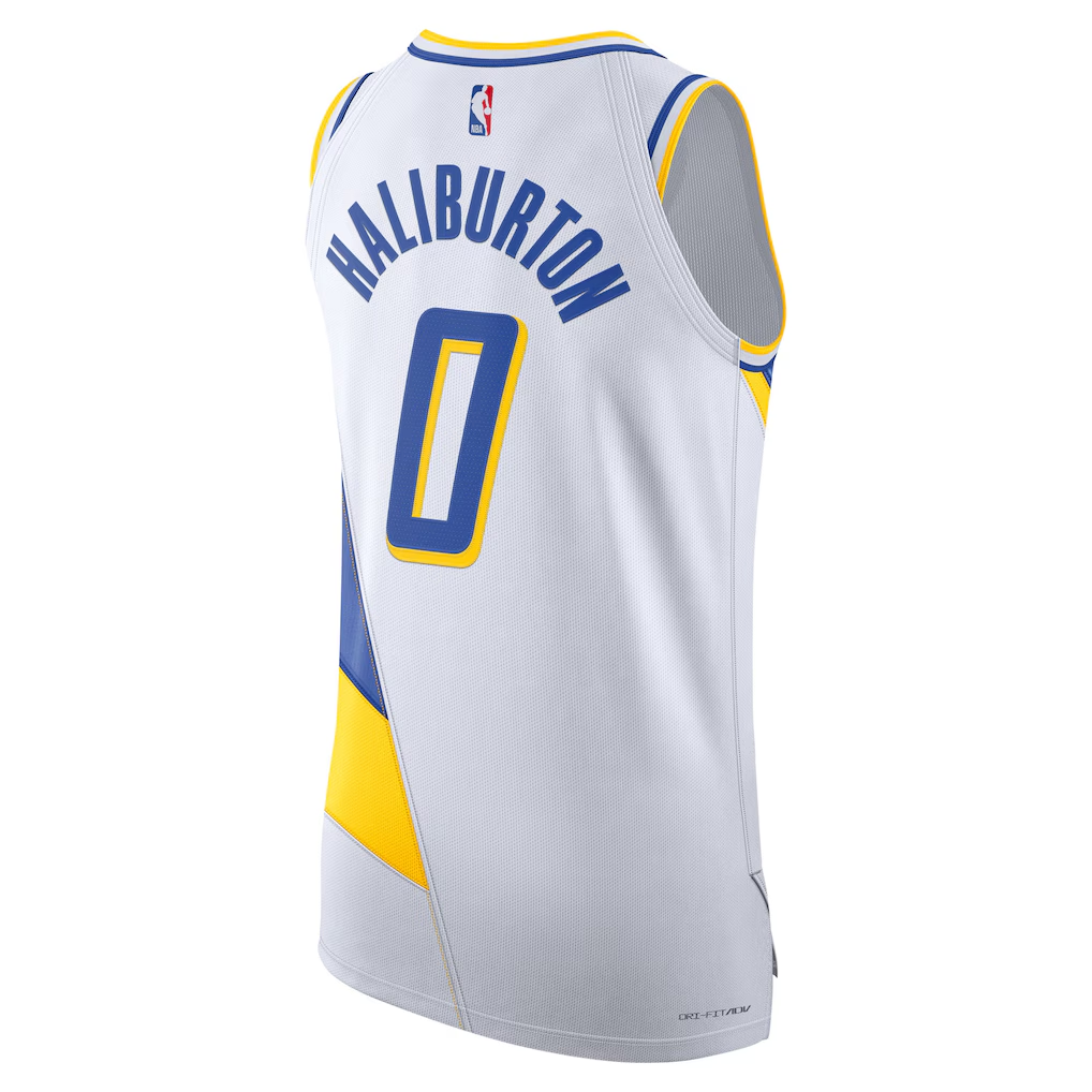 Indiana Pacers Tyrese Haliburton Nike White 2025/26 Player Jersey - City Edition