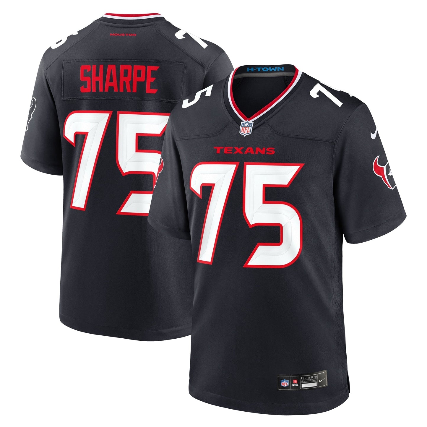David Sharpe Houston Texans Nike Team Game Jersey - Navy