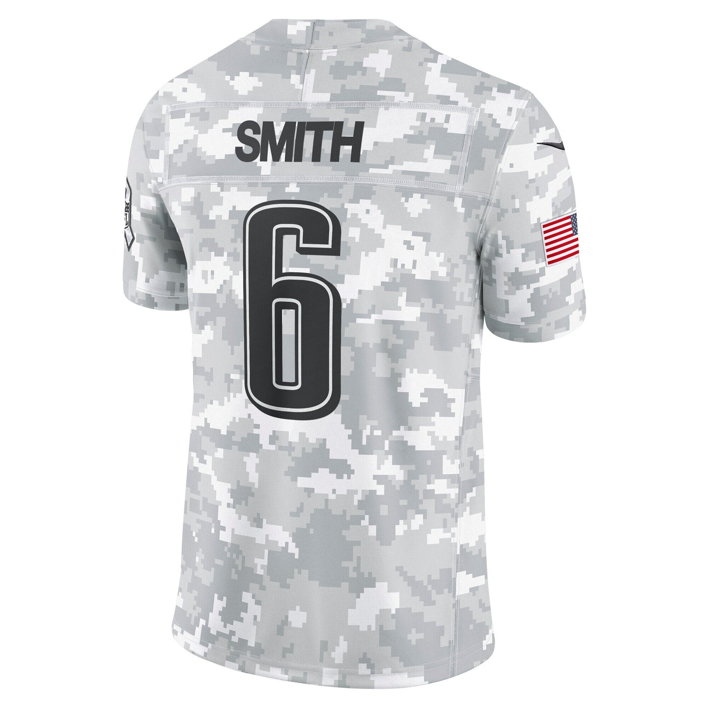 DeVonta Smith Philadelphia Eagles Nike 2024 Salute to Service Limited Jersey - Arctic Camo