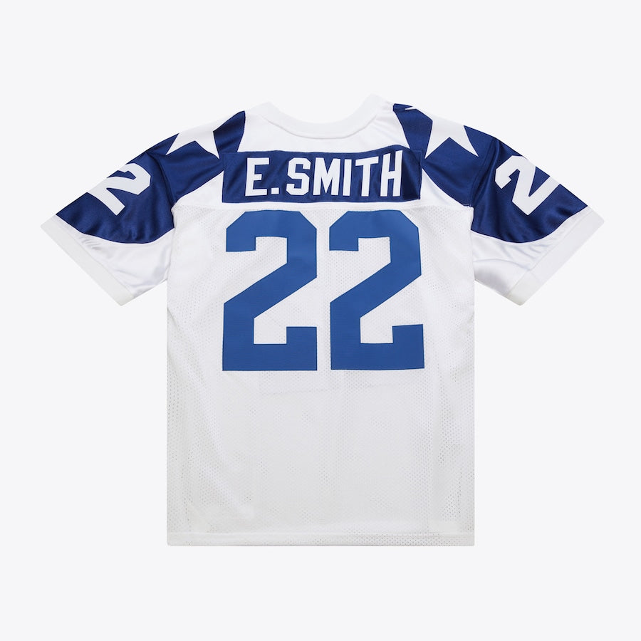 Men's Emmitt Smith White Dallas Cowboys 1994 Jersey