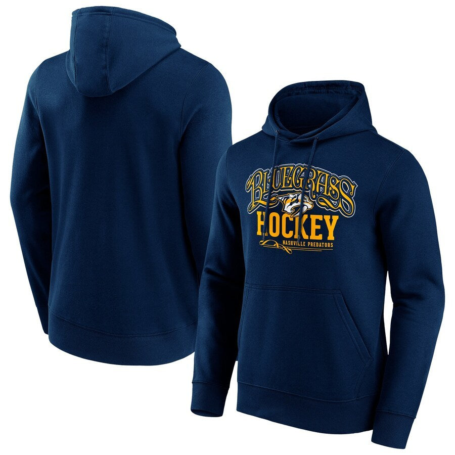 Men's Nashville Predators Branded Hometown Graphic Hoodie - Navy