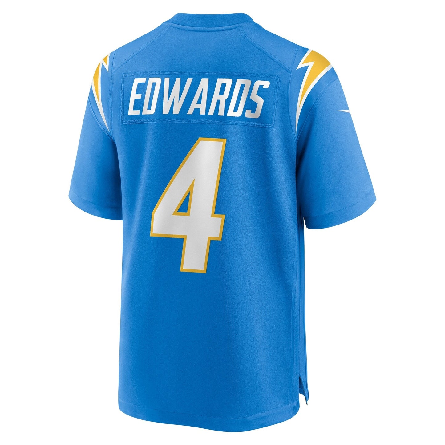Gus Edwards Los Angeles Chargers Nike Game Jersey - Powder Blue