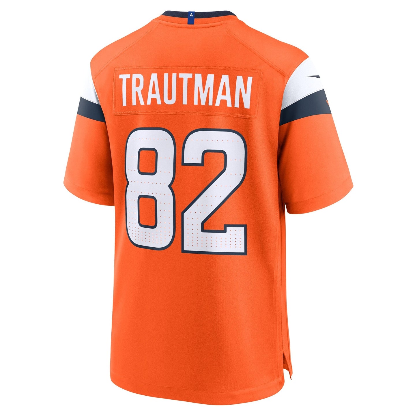 Adam Trautman Denver Broncos Nike Team Game Jersey - Orange