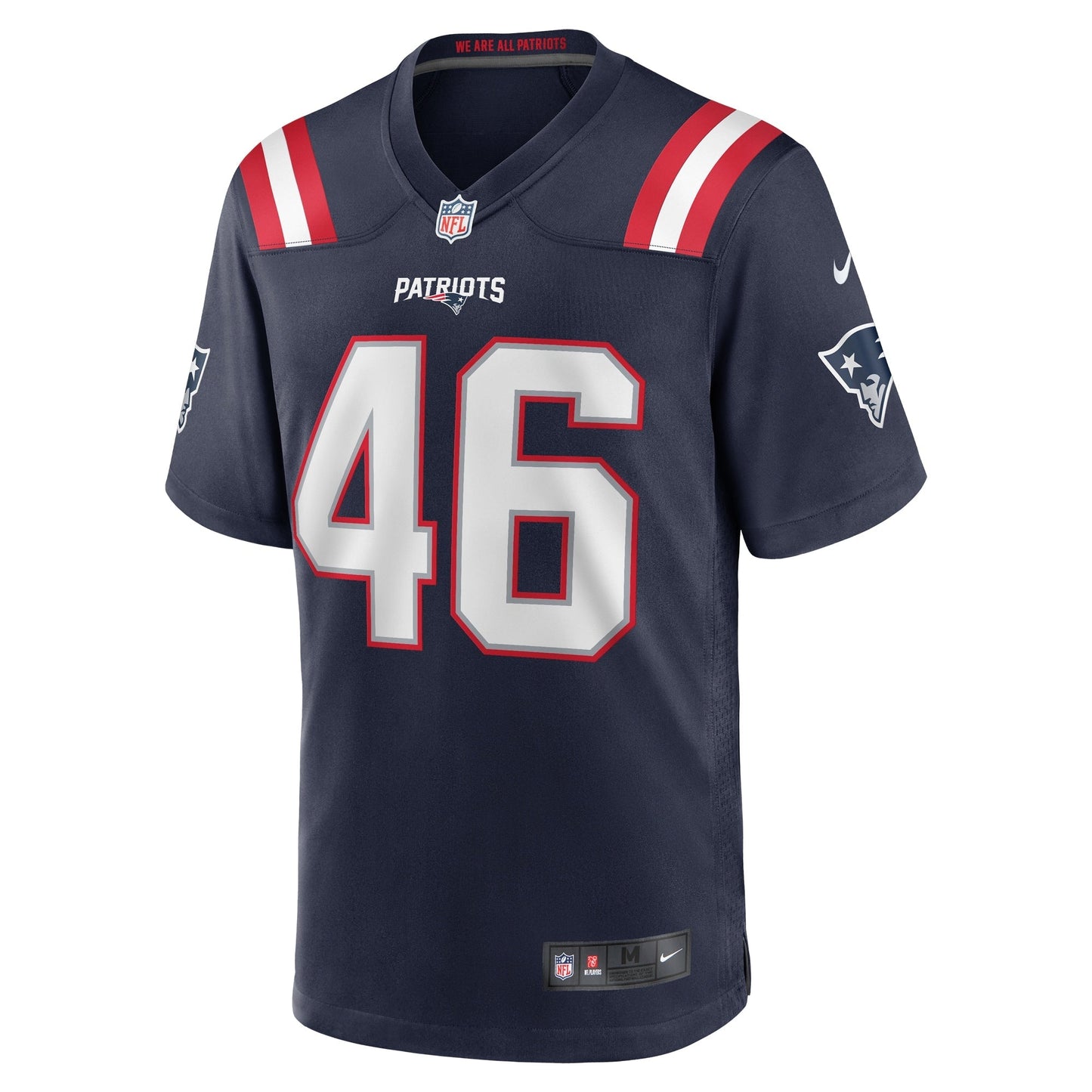 Tucker Addington New England Patriots Nike Home Game Jersey - Navy