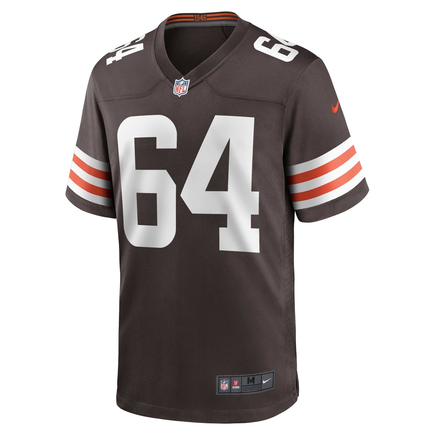 Joe DeLamielleure Cleveland Browns Nike Game Retired Jersey - Brown
