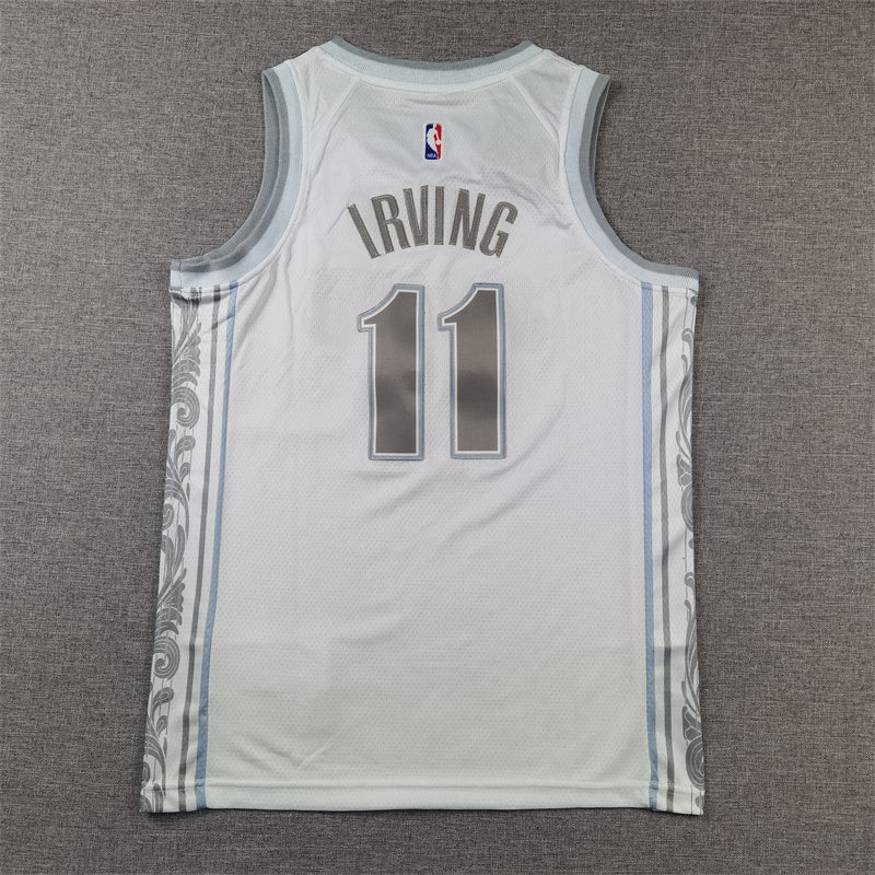 Youth Kyrie Irving Dallas Mavericks #11 City Edition Embroidered Jersey