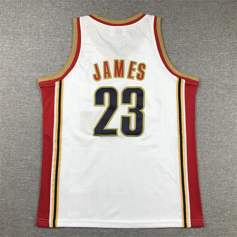 Youth LeBron James Cleveland Cavaliers #23 Embroidered Jersey