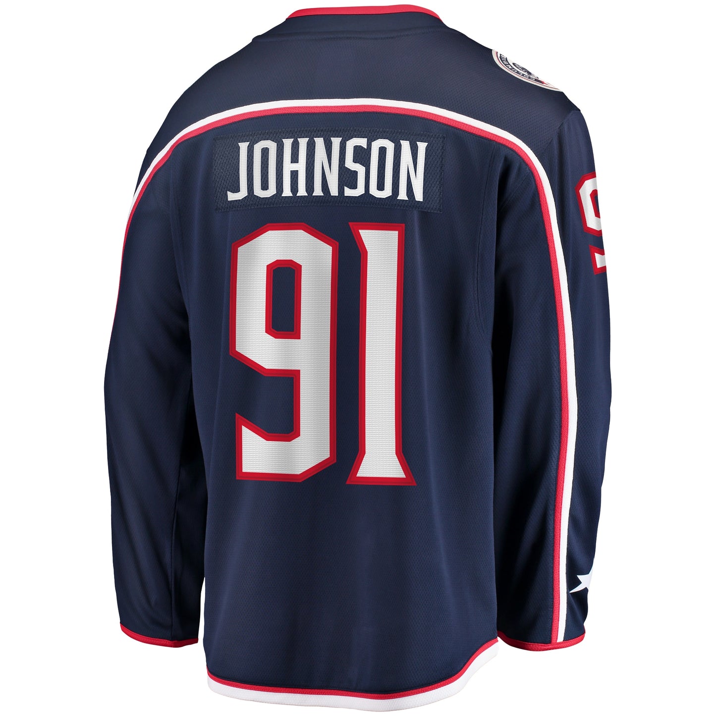 Kent Johnson Columbus Blue Jackets Home Breakaway Jersey - Navy