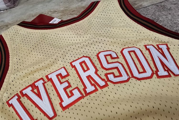 Allen Iverson Philadelphia 76ers Throwback Jersey