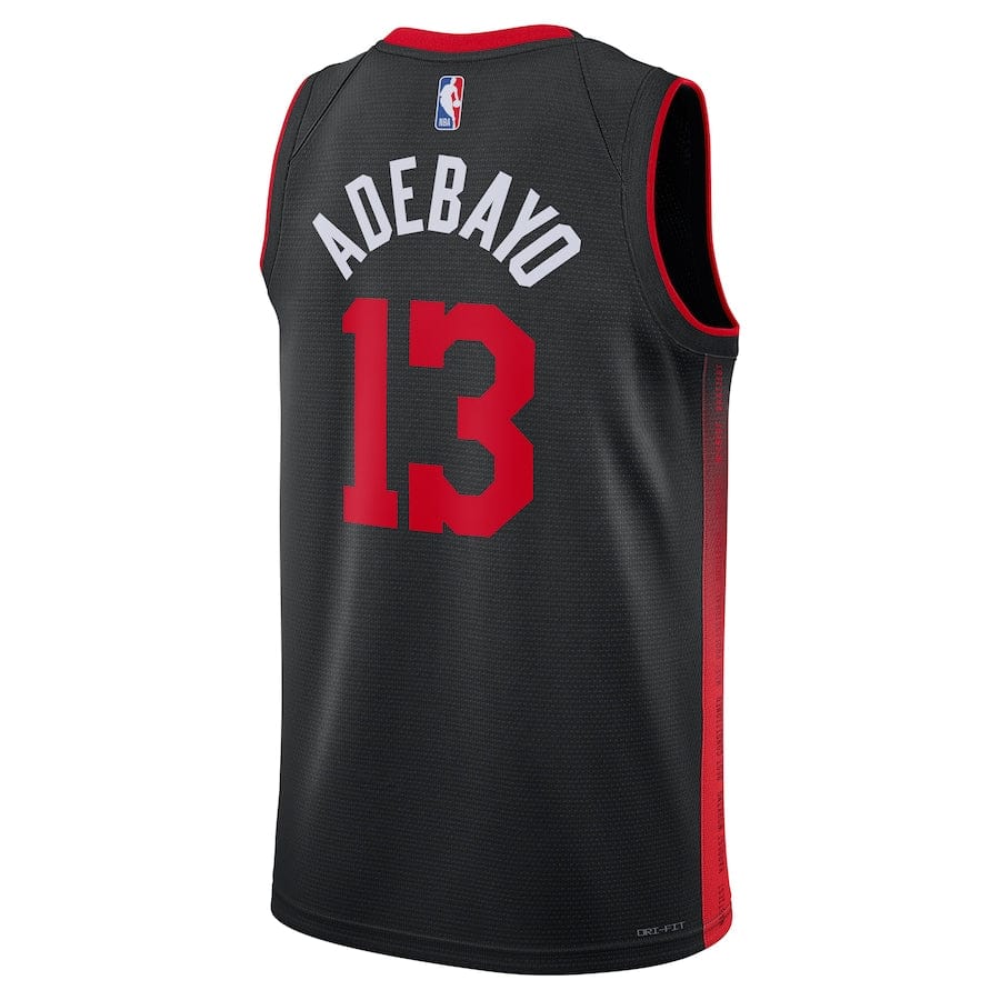 Bam Adebayo Miami Heat 2023-2024 season Jersey - Black - City Edition