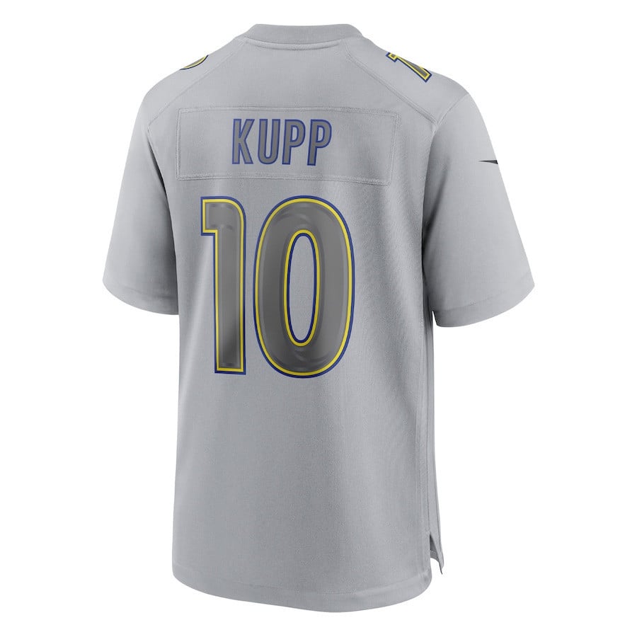 Cooper Kupp 10 Los Angeles Rams Atmosphere Fashion Game Jersey - Gray