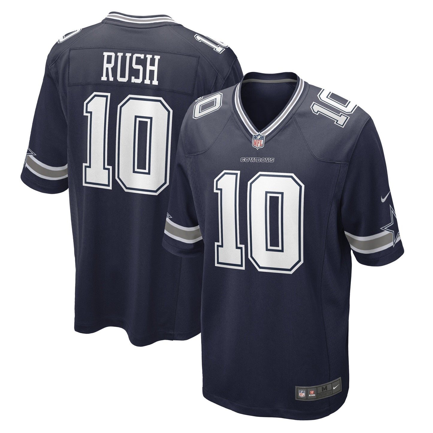 Cooper Rush Dallas Cowboys Nike Game Jersey - Navy
