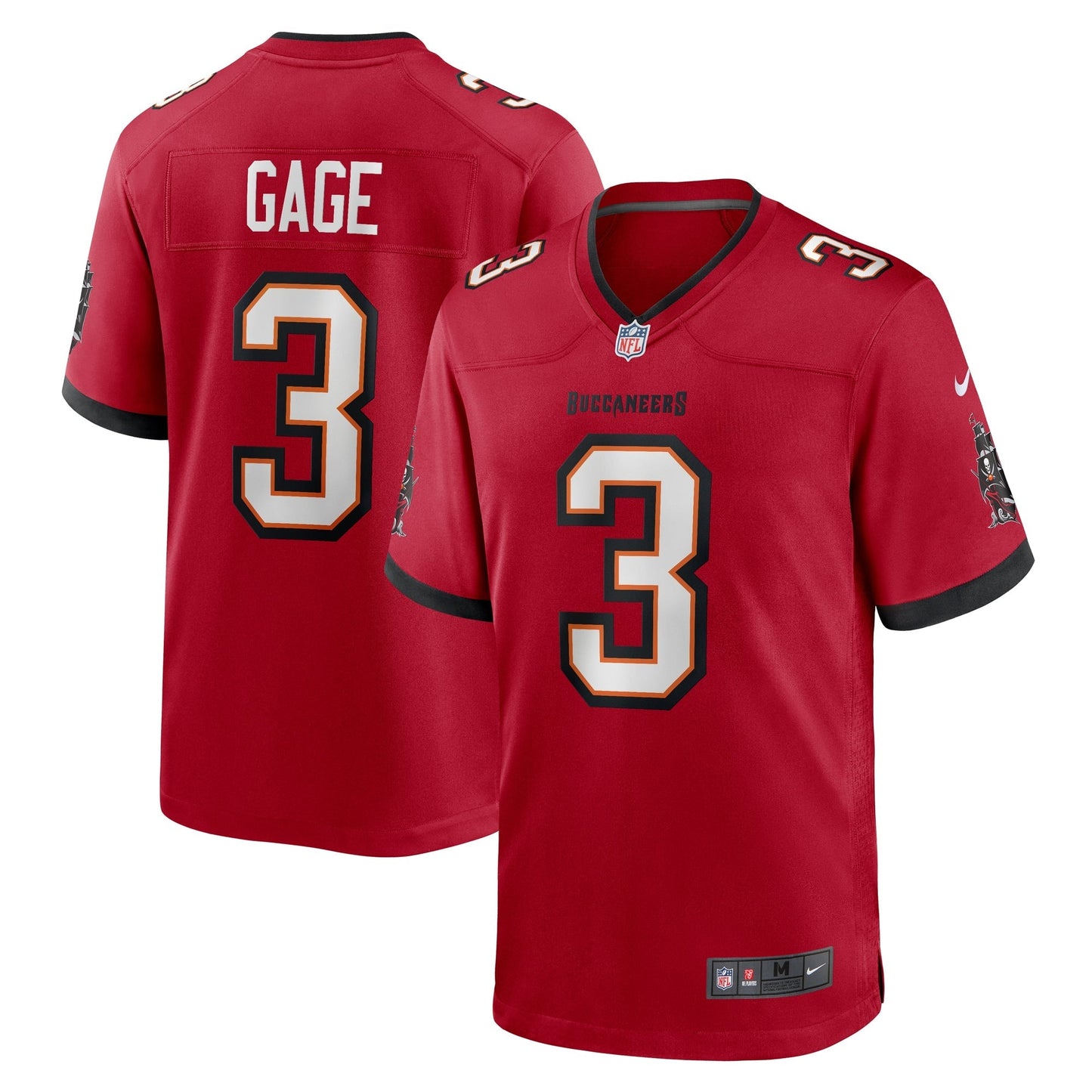 Russell Gage Tampa Bay Buccaneers Nike Game Jersey - Red