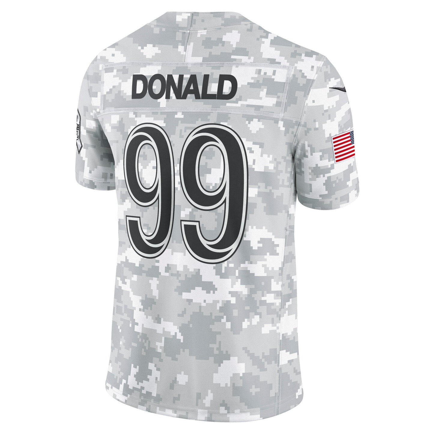 Aaron Donald Los Angeles Rams Nike 2024 Salute to Service Retired Limited Jersey - Arctic Camo