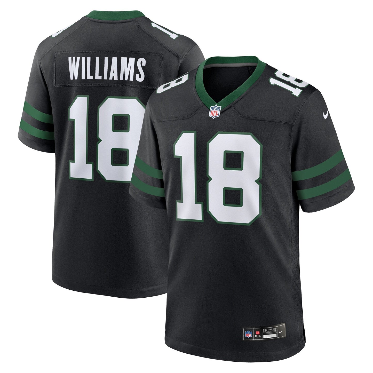 Mike Williams New York Jets Nike Alternate Game Jersey – Legacy Black