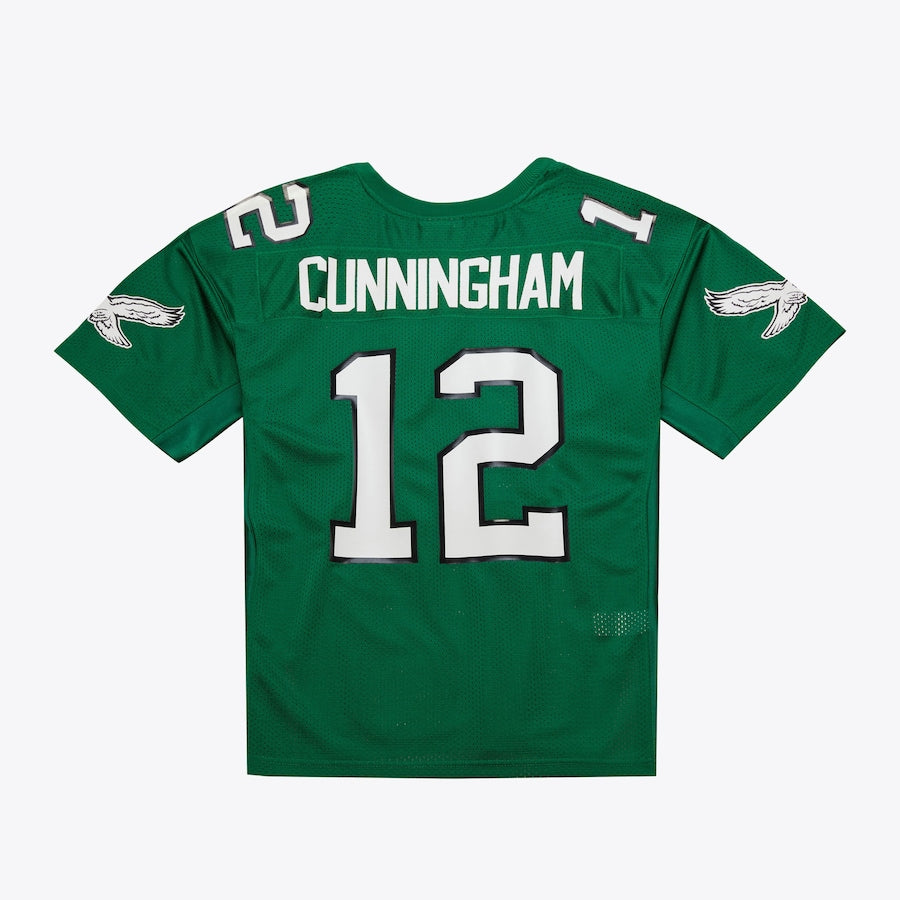 Men's Randall Cunningham Kelly Green Philadelphia Eagles 1994 Jersey