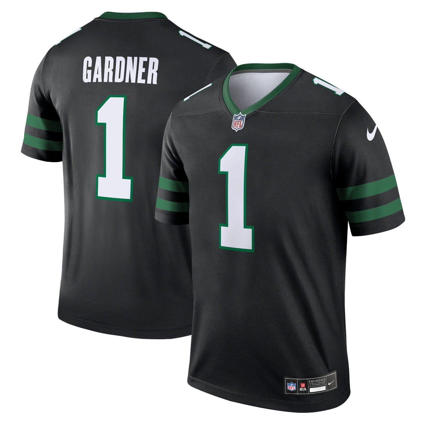Ahmad Sauce Gardner New York Jets Nike Alternate Legend Jersey - Legacy Black