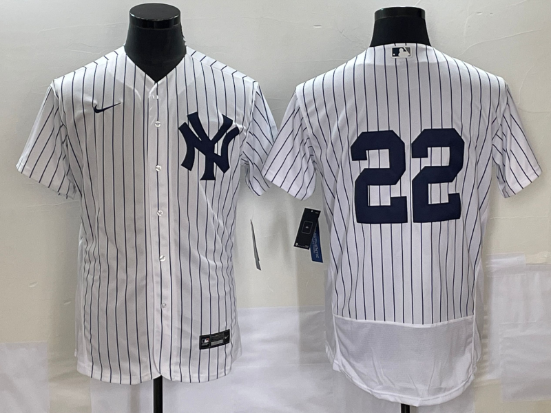 Men's New York Yankees Juan Soto #42.99 White Replica Player Name Jersey