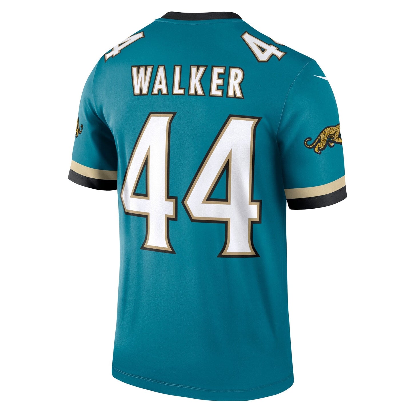 Travon Walker Jacksonville Jaguars Nike Prowler Throwback Legend Jersey - Teal