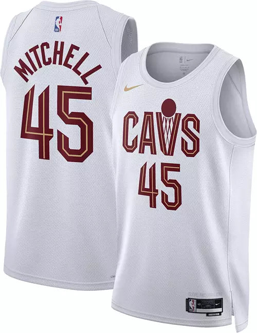 Cleveland Cavaliers Donovan Mitchell #45 Association Jersey