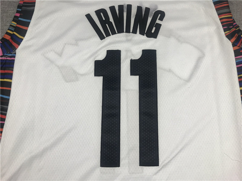 Brooklyn Nets Kyrie Irving #11 2020 City Edition Swingman Jersey - Embroidered