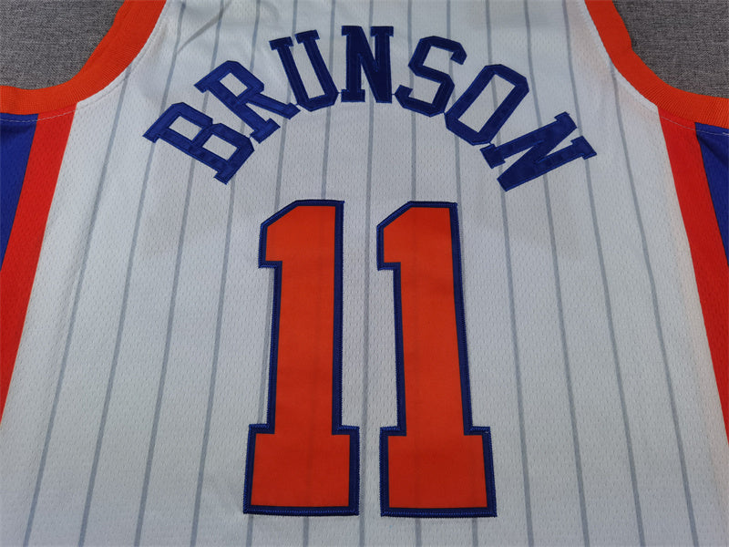 Unisex New York Knicks 2024/25 Embroidered Swingman Jersey City Edition