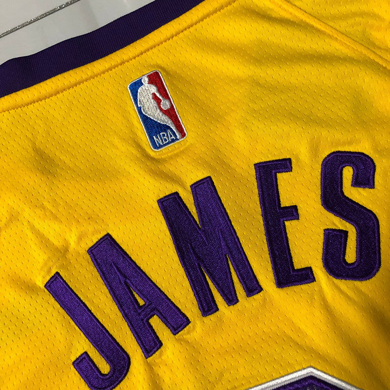 Los Angeles Lakers James Yellow 6 MN