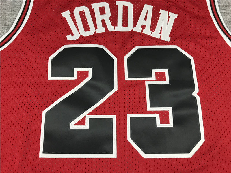 Michael Jordan Chicago Bulls 23 Red Jersey
