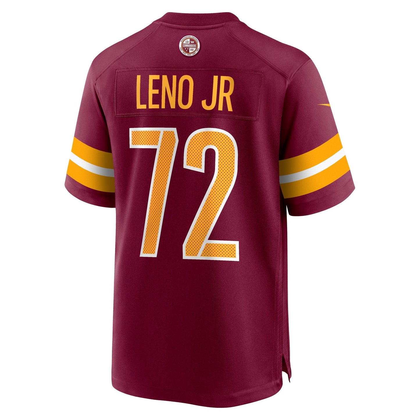 Charles Leno Jr. Washington Commanders Nike Home Game Jersey - Burgundy