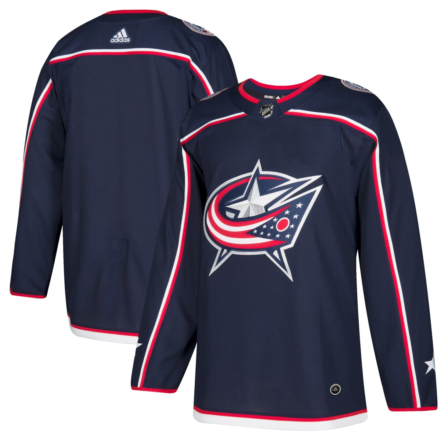 Columbus Blue Jackets Home Blank Jersey - Navy