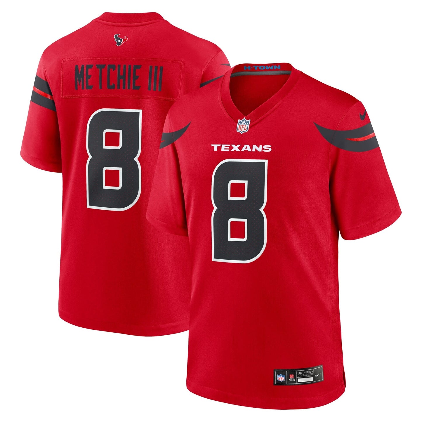 John Metchie III Houston Texans Nike Alternate Game Jersey - Red