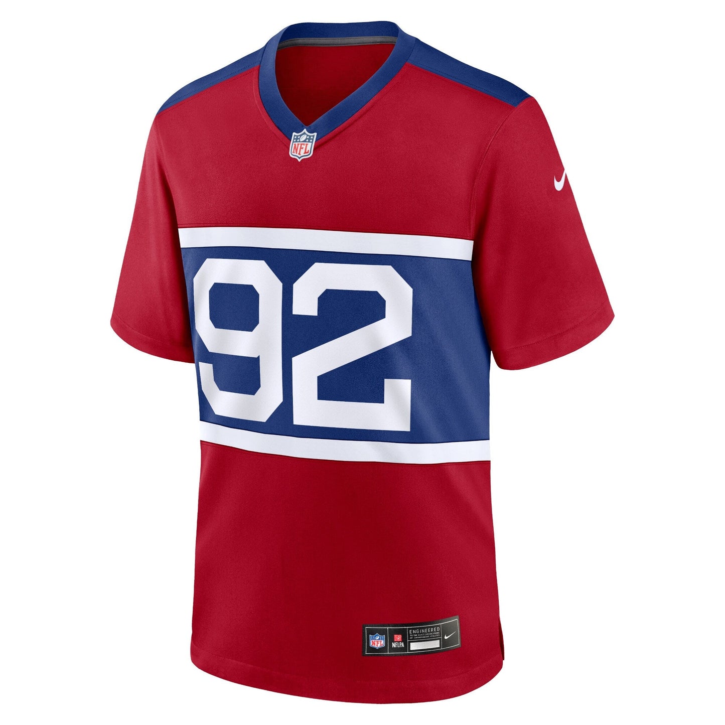 Michael Strahan New York Giants Nike Alternate Retired Game Jersey - Century Red