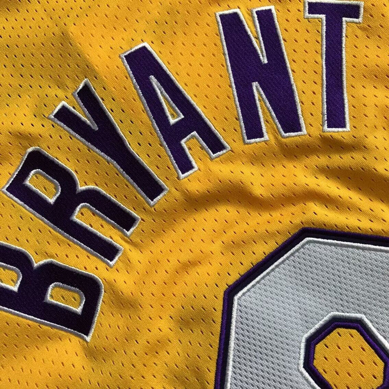 LeBron Bryant Los Angeles Lakers Yellow 8 MN