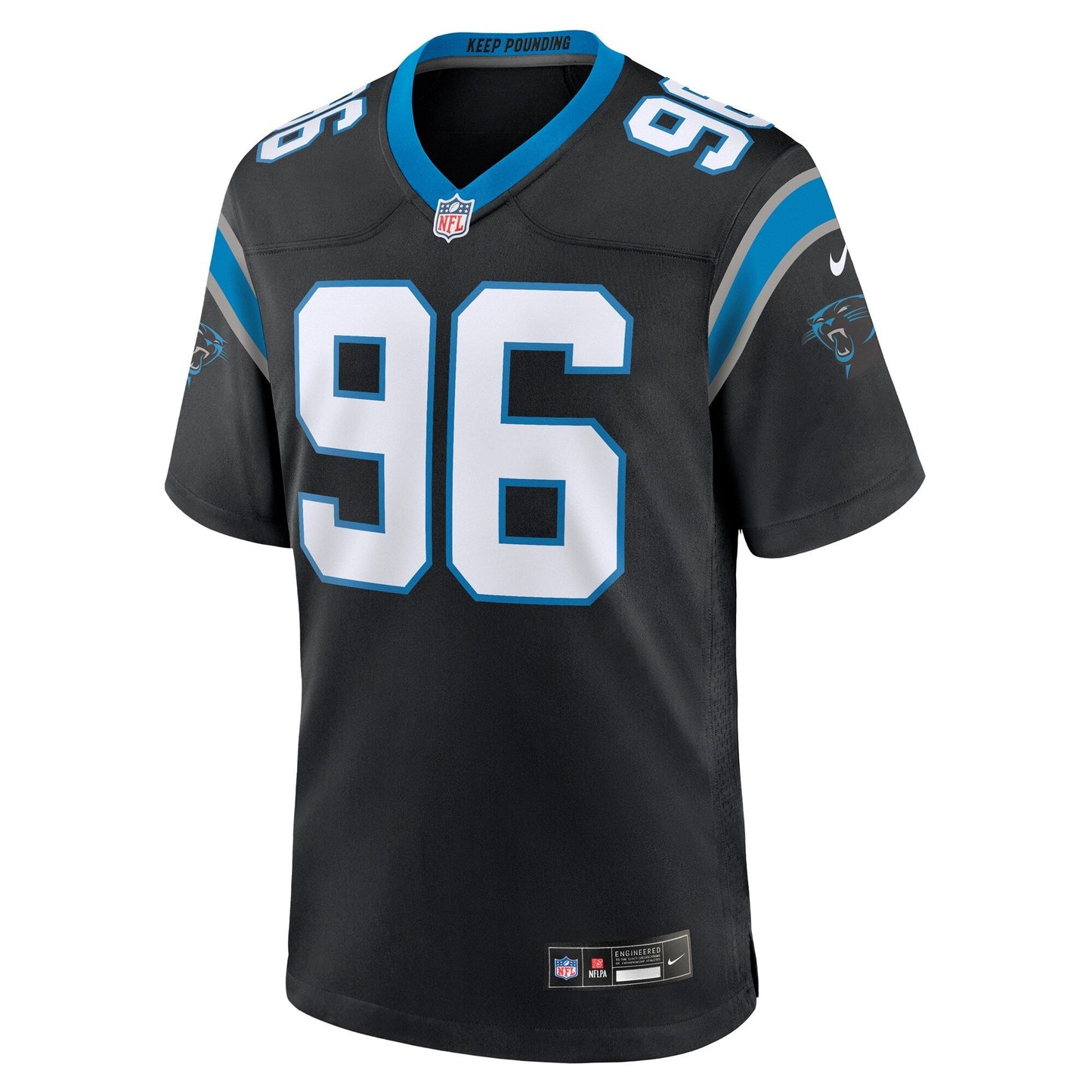 DeShawn Williams Carolina Panthers Nike Game Jersey - Black