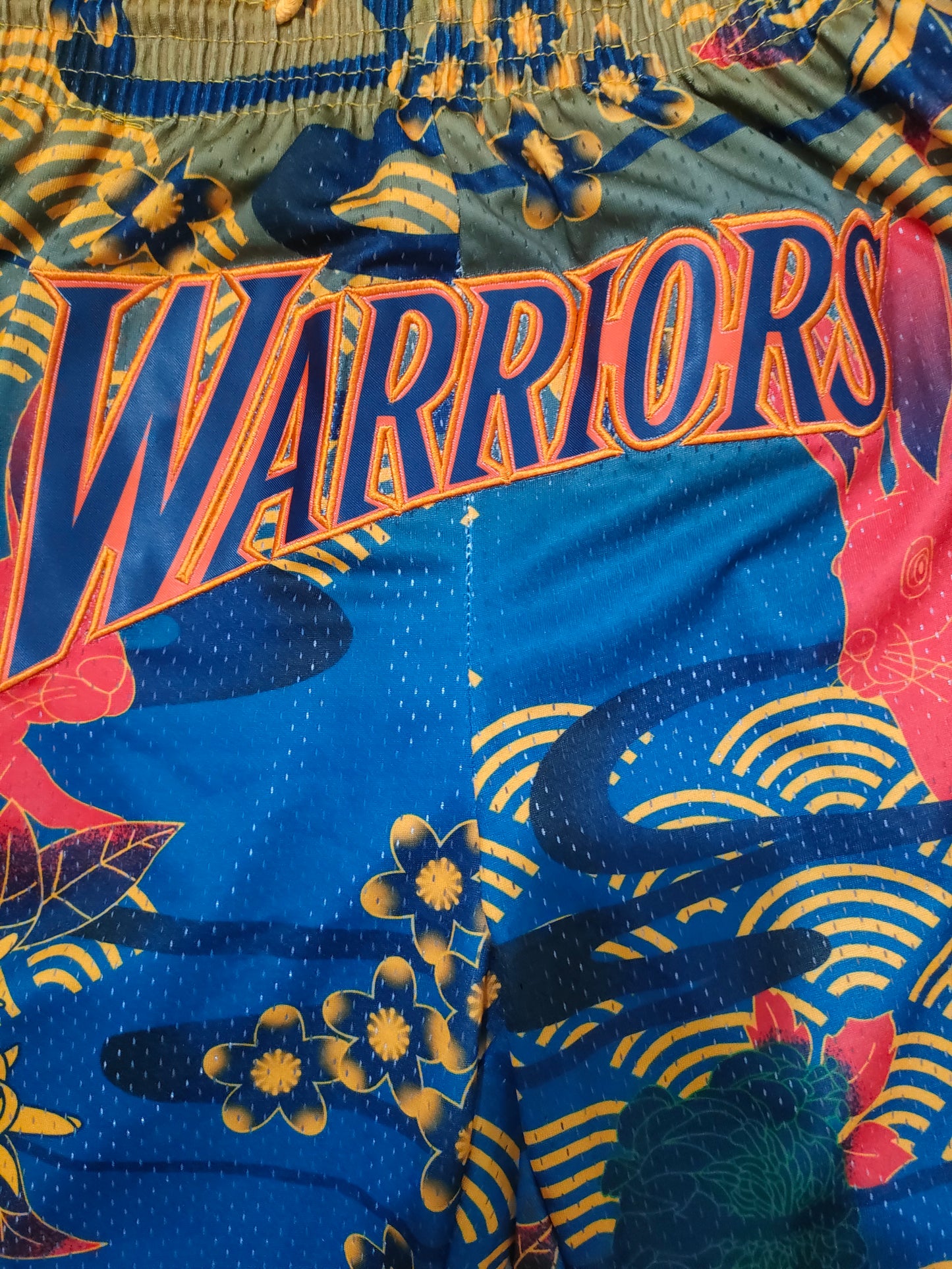 Golden State Warriors Blue Rabbit Year Limited Edition Pocket Shorts