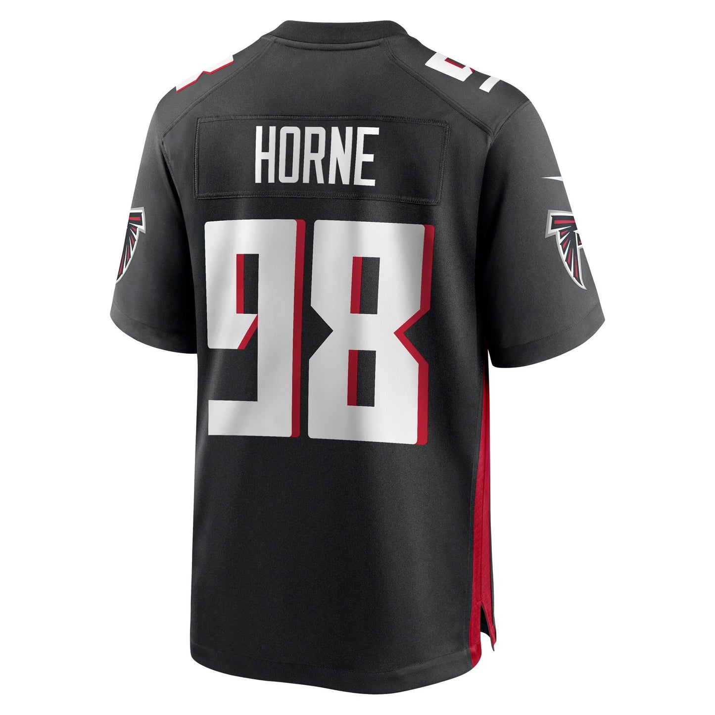 Timmy Horne Atlanta Falcons Nike Game Jersey - { Black
