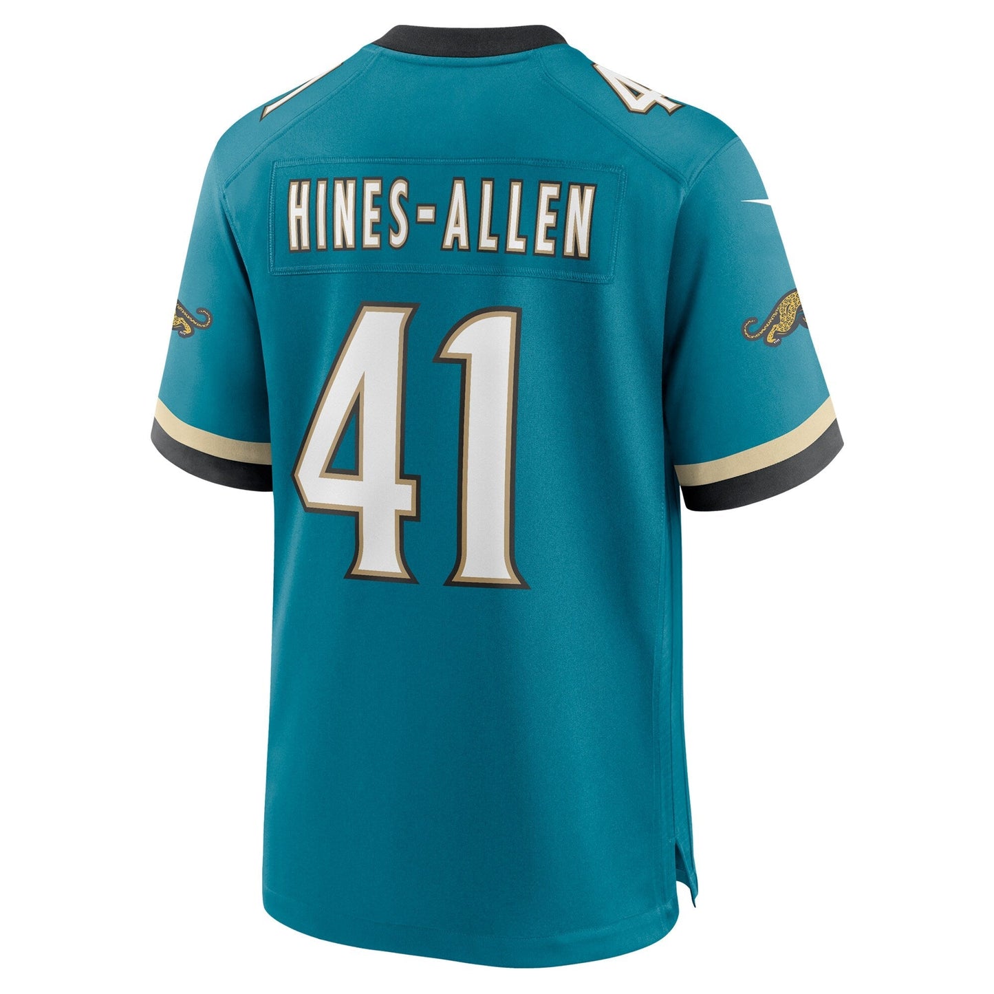 Josh Hines-Allen Jacksonville Jaguars Nike Prowler Throwback Game Jersey - Teal
