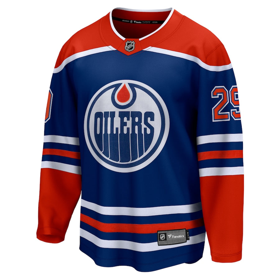 Leon Draisaitl Edmonton Oilers Home Breakaway Jersey - Royal