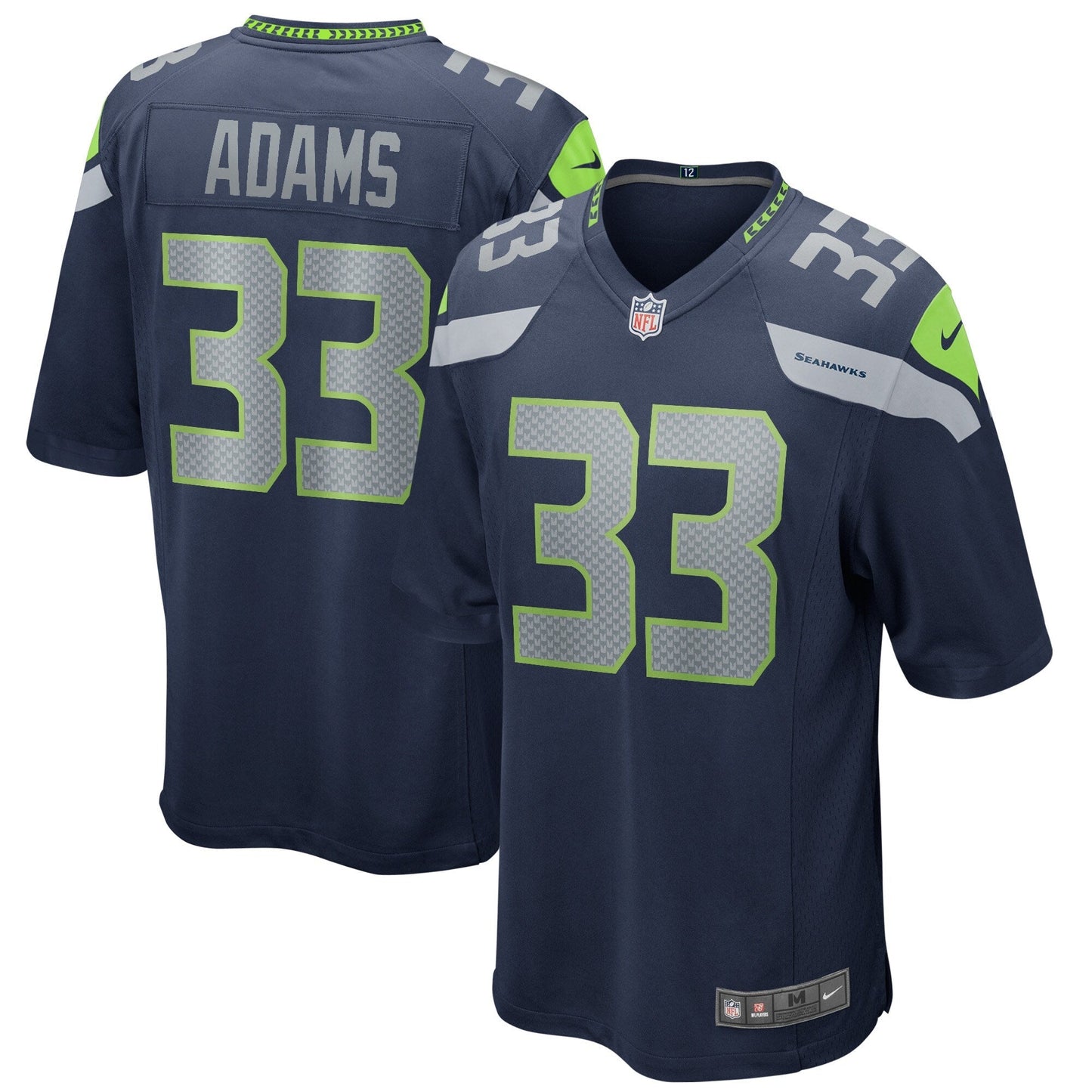 Jamal Adams Seattle Seahawks Nike Game Jersey - College Navy