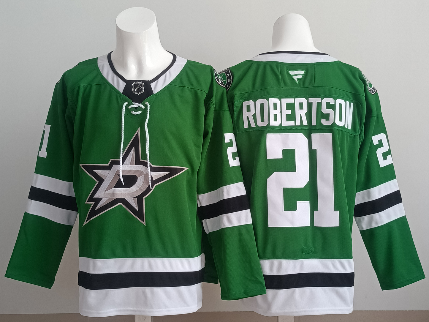 Men's Dallas Stars Jason Robertson #21 Green Player Jersey