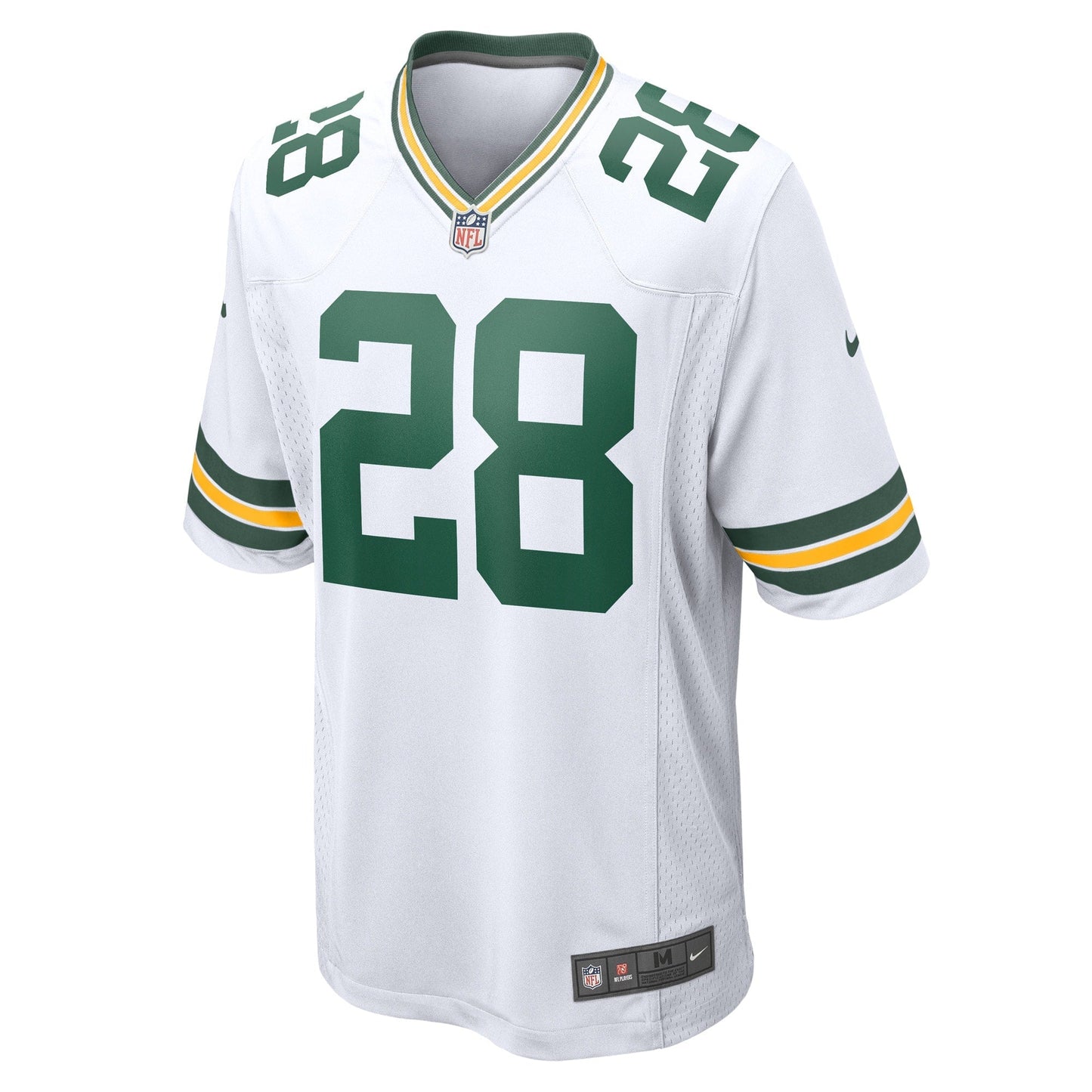 AJ Dillon Green Bay Packers Nike Game Jersey - White